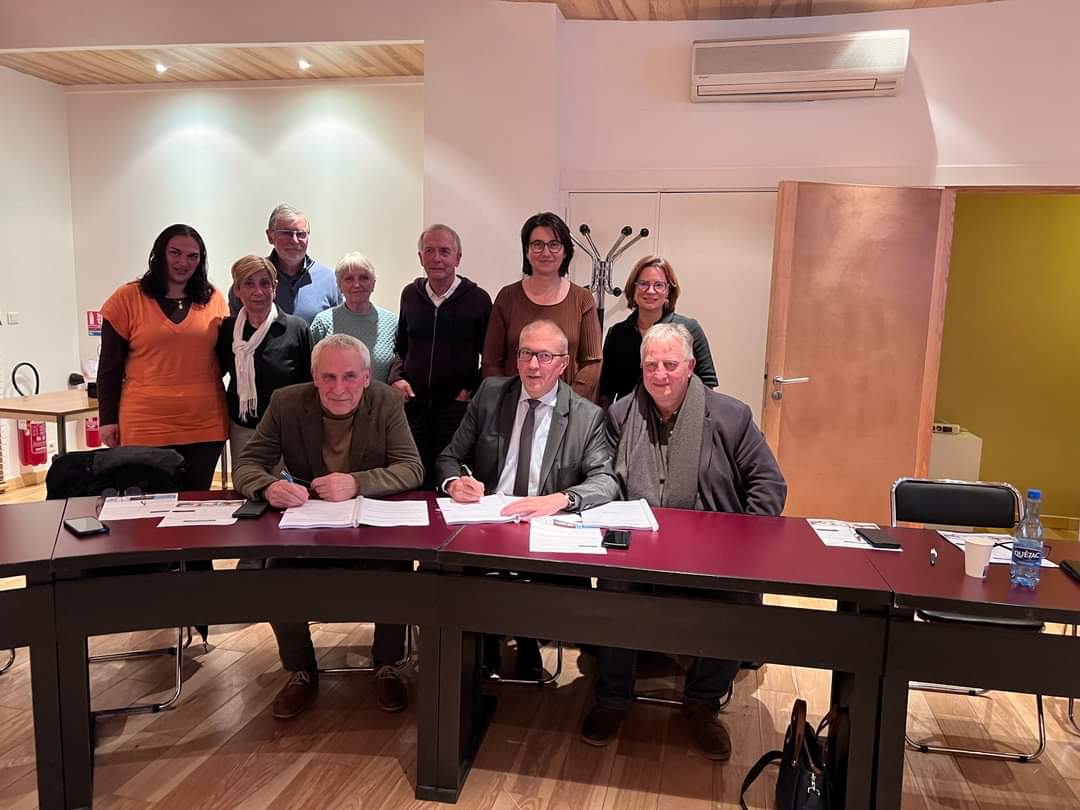 Signature du contrat de concession pour la résidence thermale à Bagnols-les-Bains